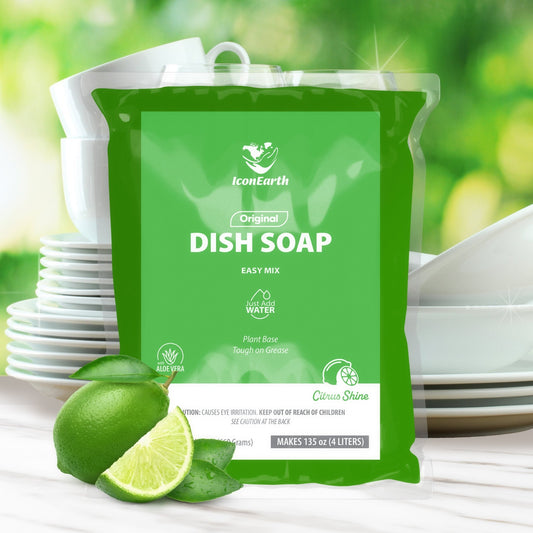 Citrus Shine Dish Soap Kit - Icon Earth