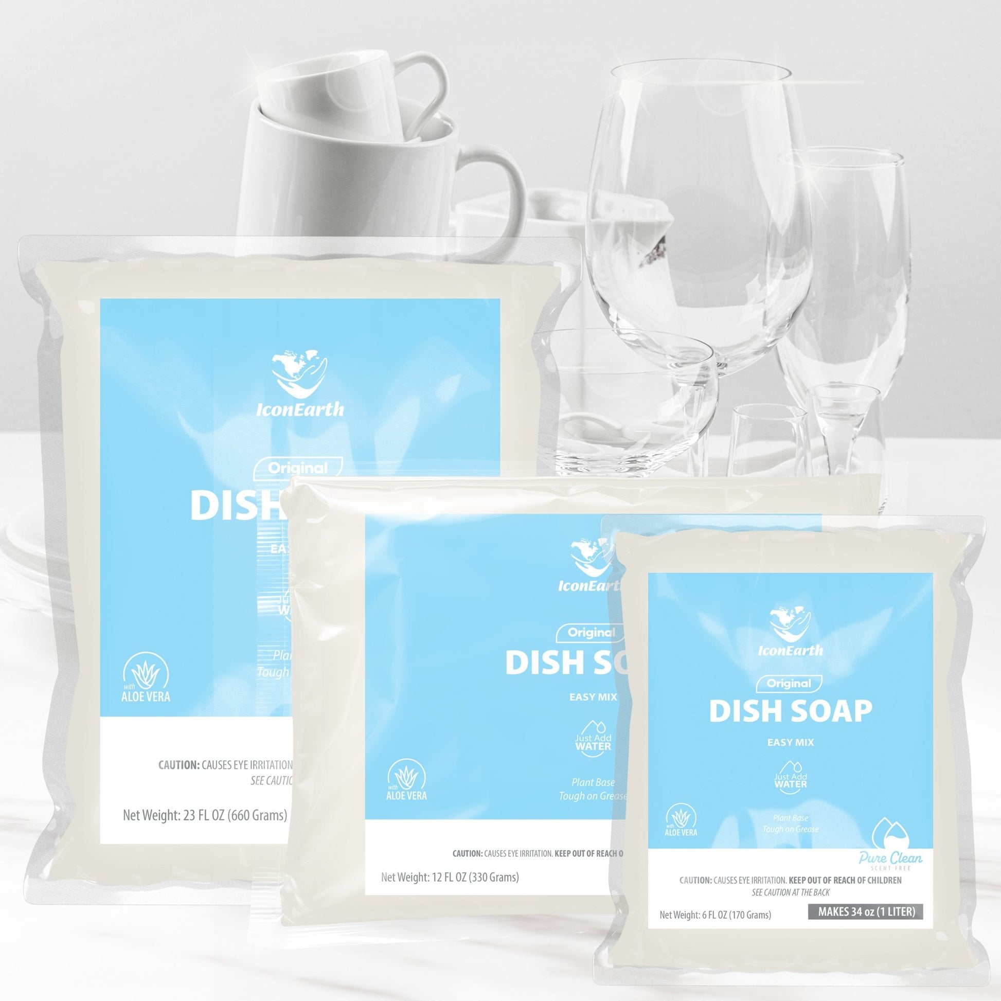 Pure Clean Dish Soap Kit - Icon Earth